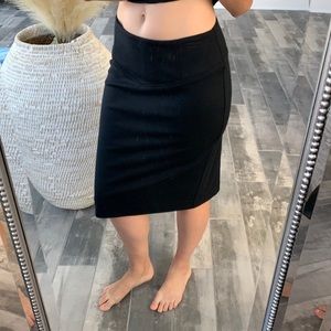 Michael kors black scuba skirt 4